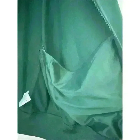 Nike Vintage Green White Stripe Track Jacket Out and Inside Pockets Men’s XXL - Picture 6 of 12